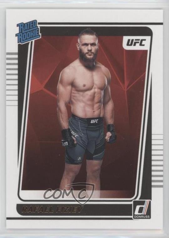 2022 Donruss UFC Rated Rookie Rafael Fiziev #212 Rookie RC 12g7