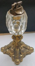 Vintage Crystal Table Lighter Japan