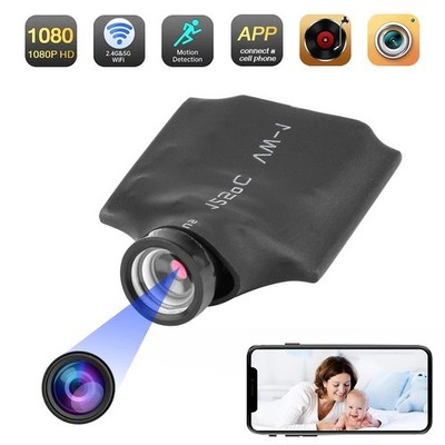 IP W-lan Kamera   1080P Full-HD  Mini Cam   Mit Bewegungserkennung 