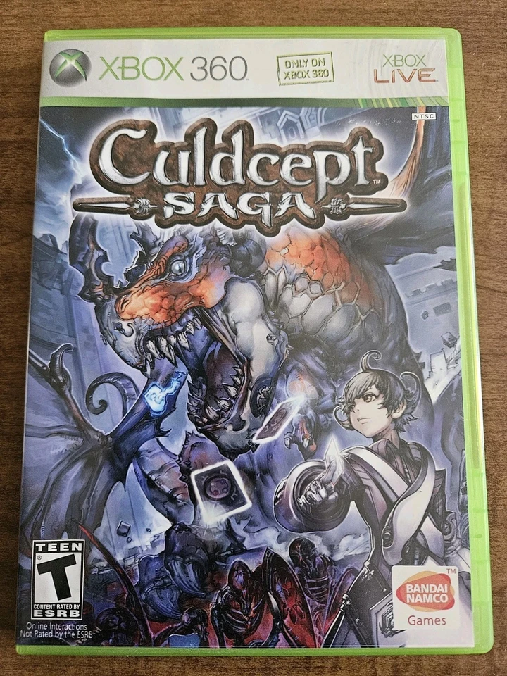 Culdcept Saga Xbox 360 CCG Exclusive Case & Disc Only No Manual Tested & Working - Image 2 of 4