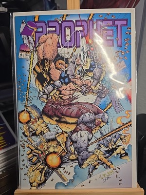 PROPHET 6 SIGNED STEPHEN PLATT STORY ROB LIEFELD 1994 . COA.