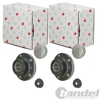 2X Nk RADLAGER-SATZ Hinten Passend FÜR Opel Adam Corsa Links+Rechts | 763628