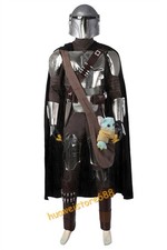 Star Wars The Mandalorian  Grogu Din Djarin Cosplay Costume Outfit Adult Suit