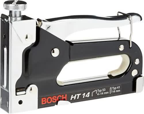 Bosch Professional Handtacker Ht 14 Klammertyp 53 Handwerk Holz Stoffe Folien-image