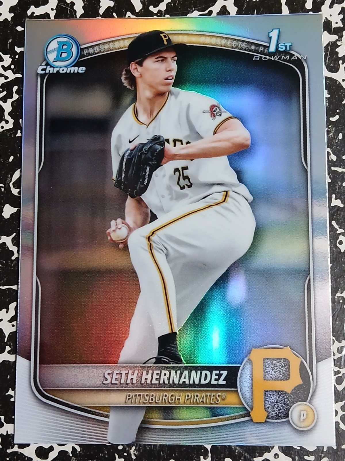💲Seth Hernandez RC💲2025 Bowman Draft 1st True Chrome Refractor GEM MT Invest📥