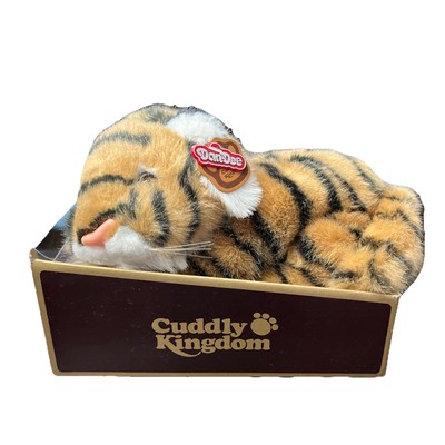 Vintage Dan Dee Tiger Plush Stuffed Animal Toy NWT Cuddly Kingdom