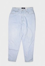 Vintage LA Blues Jeans Womens 16 32x28 Light Wash Denim Tapered High Rise Mom