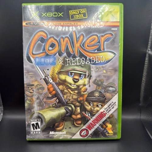 Conker: Live & Reloaded Xbox 2005 - NO Manual Tested Working