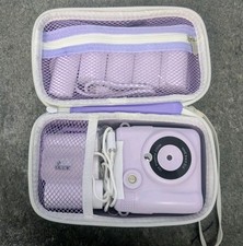 Kids Purple Instant Print Camera 16X Zoom 16 GB Memory Card