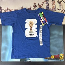 FIFA World Cup 2026 Official Blue T Shirt - Youth Xtra Small 4/5 NWT 0002