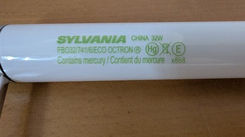 ✅ Sylvania 22052 FBO32/741/6/ECO _ 32 Watt T8 U-Bent Fluorescent Light Bulb 💡 - Picture 3 of 5