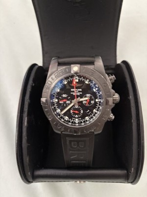 SEHR SCHÖNE LIMITED BREITLING GMT CHRONOMAT 47MM ALL BLACK 
