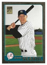 2001 Topps Traded Gold #171 Scott Seabol New York Yankees BV$4 ####/2001