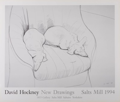 David HOCKNEY: Stanley Und Boodge - Vintage Originalposter