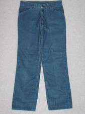 KA01428 VINTAGE 1970s  LEVIS  RELAXED FIT CORDUROY JEANS  msr 30"x28" DARK