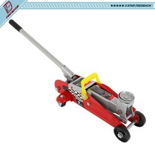 2 Ton Jack Stand Heavy Duty Car Van Trucks Trolley Hydraulic Floor Lifting Tool