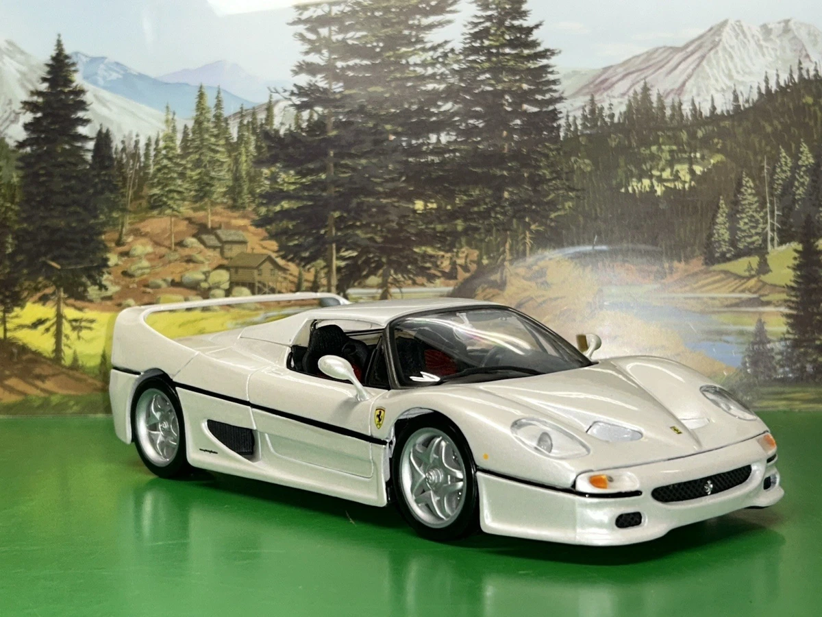 🔥1/18 Ferrari F50 PEARL WHITE CLOSED TOP Maisto Special Edition Diecast Car HTF