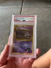 1999 POKEMON JAPANESE GYM 2 #94 SABRINA'S GENGAR-HOLO PSA 8