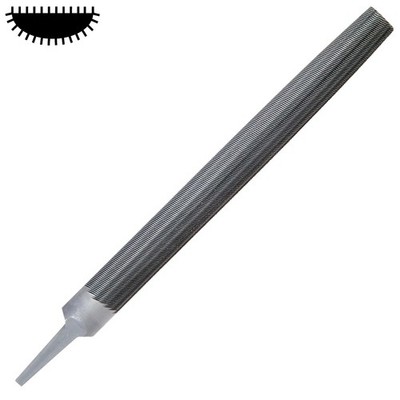 2pcs 6'' Williams  Half-Round File Smooth Cut  56 TPI Double Cut 1-210-06-3-010W