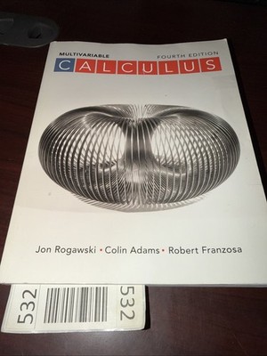 Multivariable Calculus 4th Edition Trade Paperback by Jon Rogawski, Colin Adams,