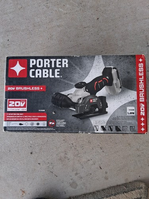 #ad Porter Cable PCCM300B 20V MAX Brushless 3 inch Cut Off Tool Tool Only $49.99
