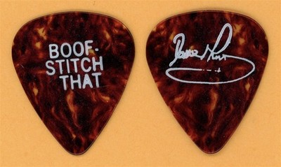Iron Maiden Dave Murray Vintage Tour Guitar Pick - Boof Stitch