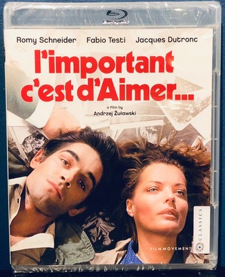 L'important c'est d'aimer (1975) Film Movement Blu-ray Zulawski Schneider Testi