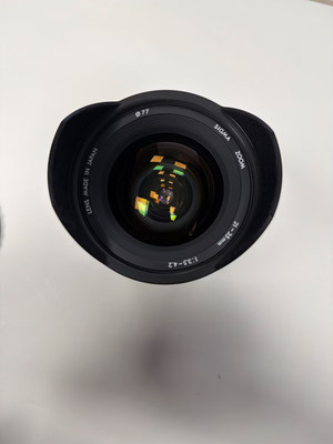 Sigma Objektiv 21-35mm f/3.5-4.2 Weitwinkel Zoom 77mm