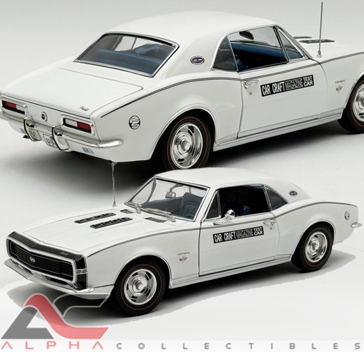 ACME A1805734 1:18 1967 CHEVROLET CAMARO RS/SS (CAR CRAFT TEST CAR