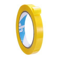 9/16" x 98.4 Yd Poly Bag Sealing Tape Yellow