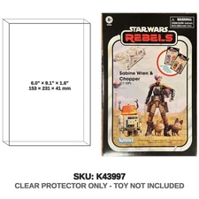 Protector For Star Wars The Vintage Collection Sabine Wren & Chopper (C1-10P)...