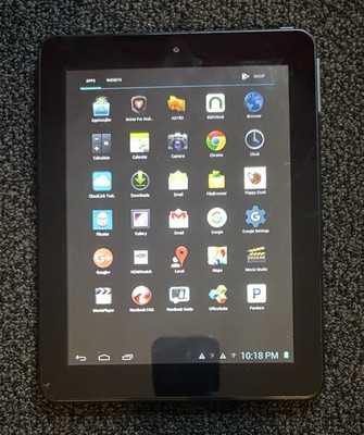 Nextbook Tablet Black with Charger & Case Pink