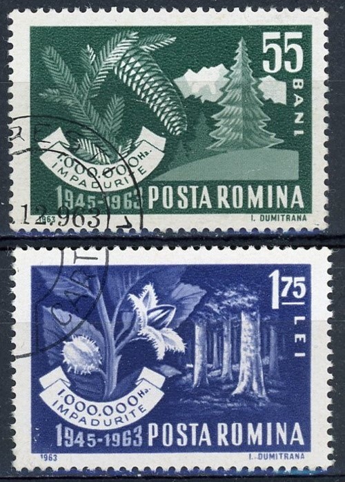 sr2666 Romania Sc#1580-81 Canceled - Special Price