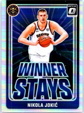 2024-25 Donruss Optic #6 Nikola Jokic Winner Stays Holo