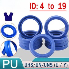 U-cup Hydraulic Ram Seal Y Seal Rod & Piston Working Cylinder 4/6/8/9/10-18mm ID