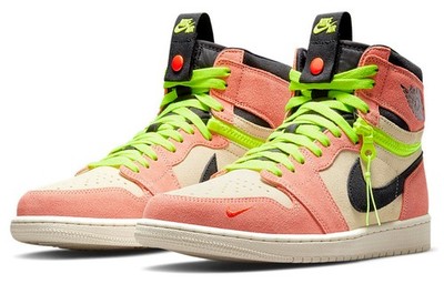 Size 8.5 - Air Jordan 1 Switch High Pink Volt for sale online | eBay