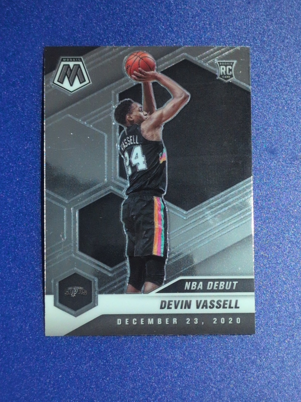 2020-21 Panini Mosaic - NBA Debut Devin Vassell #278 (RC)