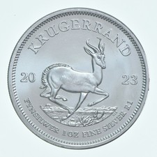 Better Date - 2023 South Africa 1 Krugerrand - 1 Oz World Coin- Silver *014