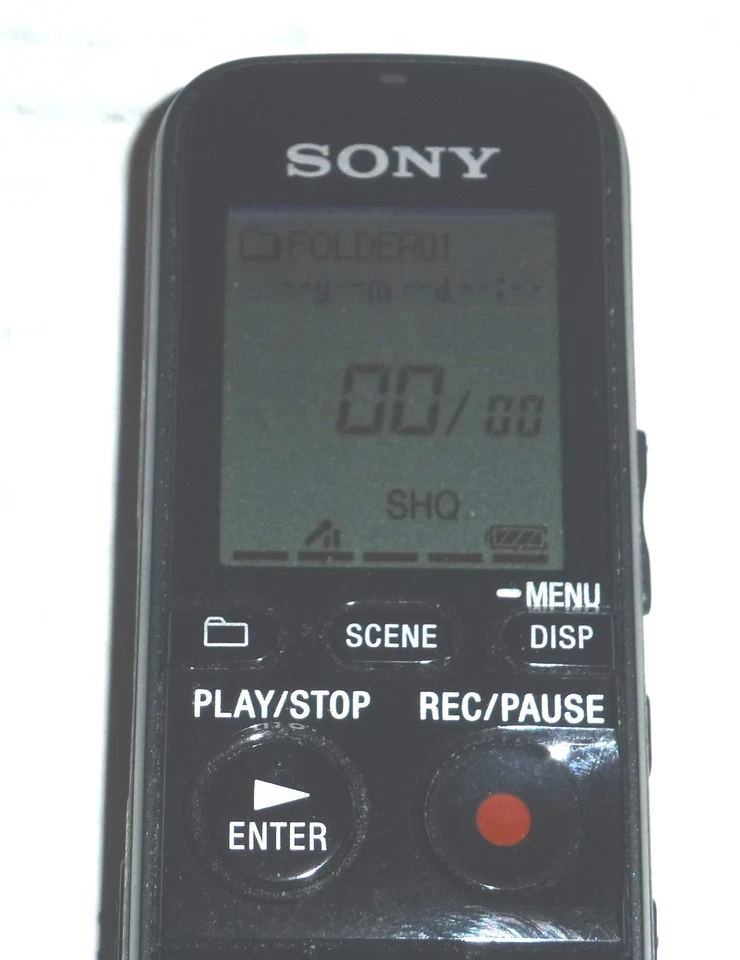 Sony ICD-PX333 Digital Voice Recorder IC Recorder w/4GB Internal Memory Works - Image 4 of 4