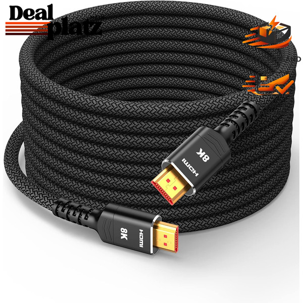 Hdmi 2.1 Kabel 10M 10K 8K 4K 48Gbps Ultra Highspeed FüR Fernseher Monitor-image
