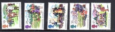 GREAT BRITAIN #1572-1576 1994 SUMMERTIME EVENTS MINT VF NH O.G