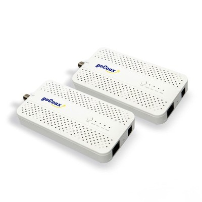 MoCA 2.5 Adapter (2-Pack) with 2.5GbE Ethernet Port | MA2500D Ethernet Over C...