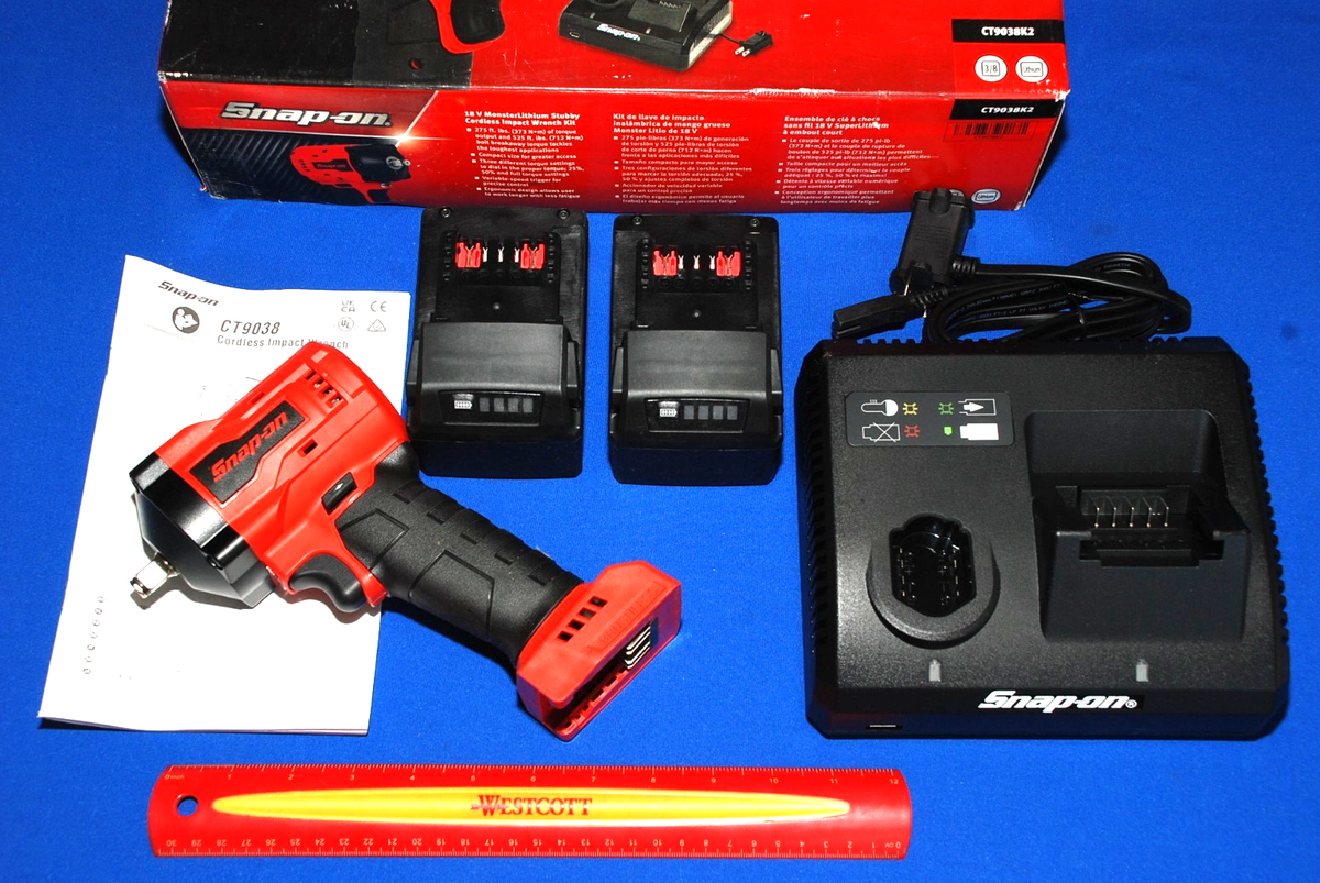 Snap-On Ships 18 V 3/8