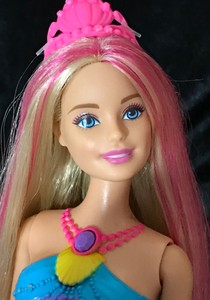 Blonde And Pink Hair Mermaid Mattel Fashion Barbie Doll G 50 Ebay