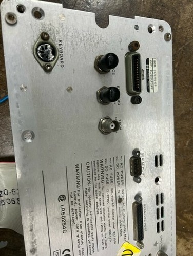 Agilent Keysight REAR PANEL ASSEMBLY for HP 35670A Dynamic Signal Analyzer - Picture 2 of 4