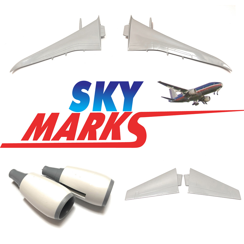 【破格】スカイマーク　タービンブレード Skymarks Airplane Model Engine Sets Wings Horizontal Stabilisers