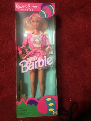 Unopened Russell Stover Candies Special Edition Barbie Doll Mattel Easter