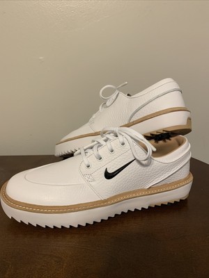 NIKE JANOSKI G TOUR GOLF SHOES WHITE BLACK VACHETTA TAN BV8070-100 SZ 9 193145405530 | eBay