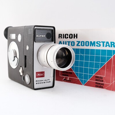RICOH Auto Zoomstar -  8mm Film Kamera mit RIKENON 8-32mm F/1.8