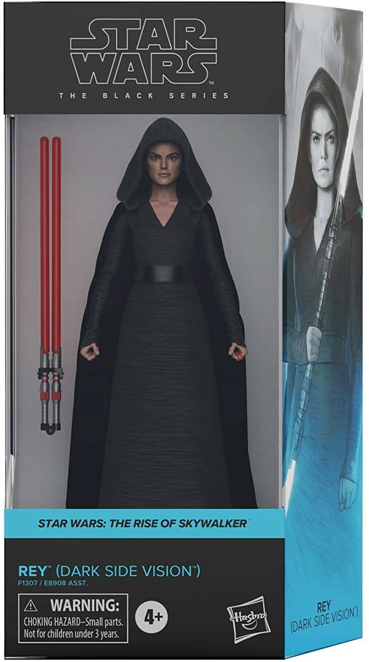 Star Wars Black Series 2020 Wave 3 Rey Action Figure [Dark Side Vision]